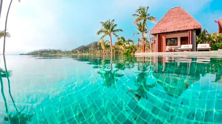 El centro turístico Six Senses Fiji.