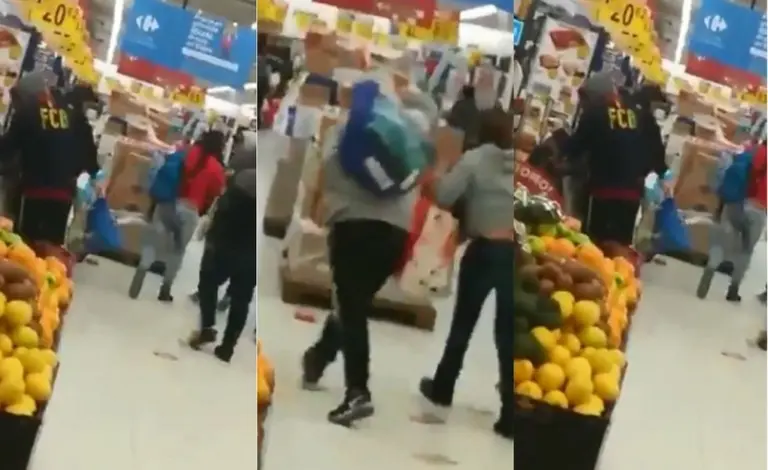Desactivaron un intento de saqueo en un hipermercado de Chubut