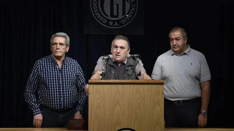 En medio del paro, la CGT advierte al Gobierno: "Si no hay cambio del rumbo económico, el conflicto social va a seguir"