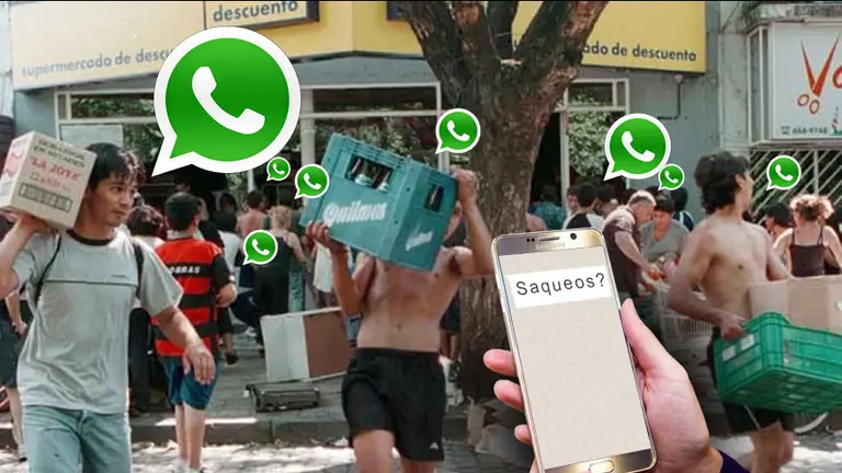 WhatsApp, en el ojo de la tormenta por saqueos y disturbios sociales
