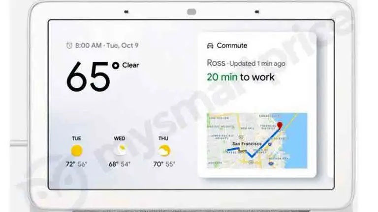 Google trabaja en un altavoz inteligente con pantalla