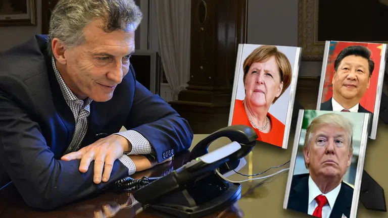 Los aliados están afuera: Macri, en su momento más difícil, se apoya en las potencias para asegurarse la continuidad