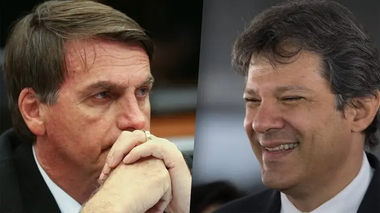 Brasil: encuestas de cierre dan a Bolsonaro 40 puntos y pronostican ballotage con Haddad