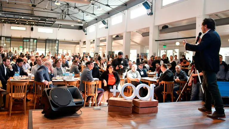 Martín Ticinese, presidente de Quilmes.