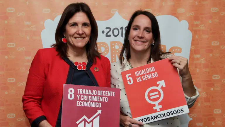 Las autoras del informe sobre ODS.