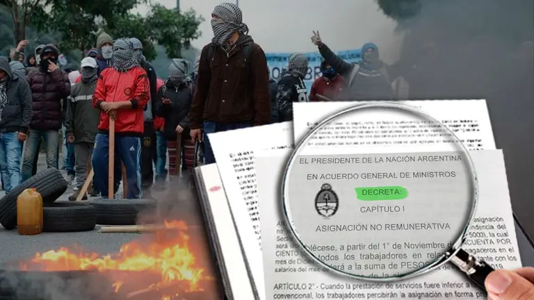 ¿Paz social post bono?: mientras el Gobierno se distiende, empresas y piqueteros protestan