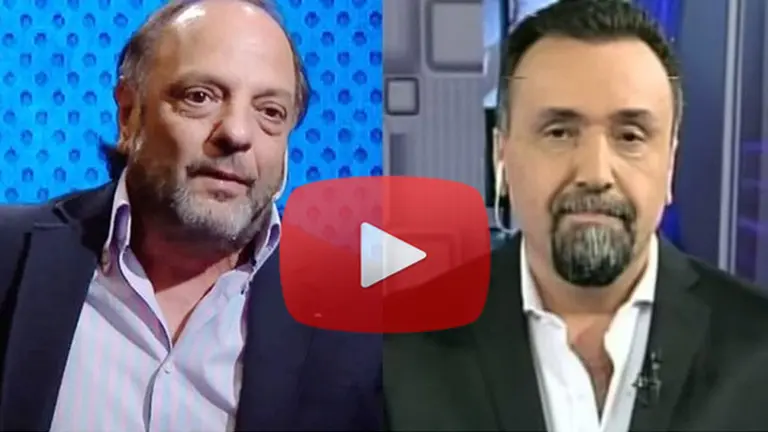 Se filtró el video de la pelea a las piñas de Baby Etchecopar y Roberto Navarro: ¿quién ganó?