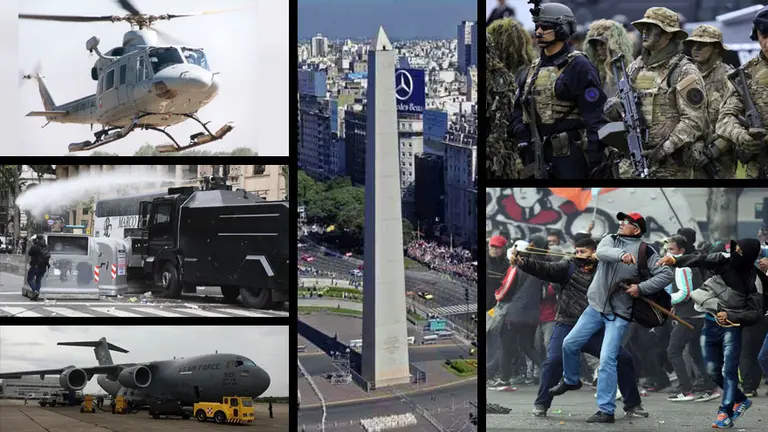 Bajo la lupa del mundo tras el bochorno del superclásico, el Gobierno negocia contra reloj para frenar las protestas del G20