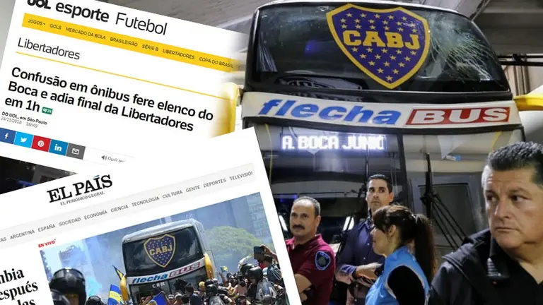 Justo en la previa del G20, el mundo reflejó la violencia que frustró la Superfinal de la Copa Libertadores