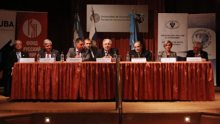 A días del G20, la UBA inauguró un nuevo Centro Ruso
