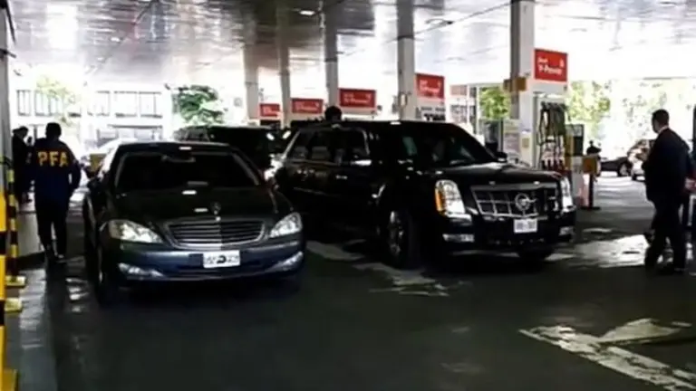 G20: cuánto gastó en cargar nafta "La Bestia", la limusina de Trump