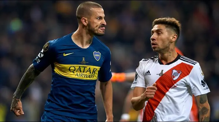 Harta de las burlas, la mujer de Benedetto le respondió a los hinchas de River