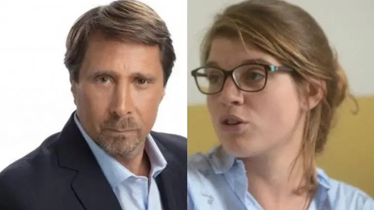El áspero cruce tuitero entre Eduardo Feinmann y Delfina Rossi