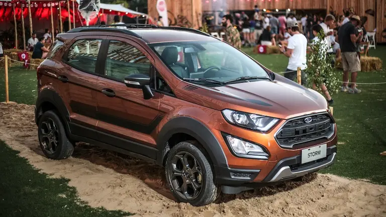 La Ford Ecosport Storm se exhibió por primera vez en el país