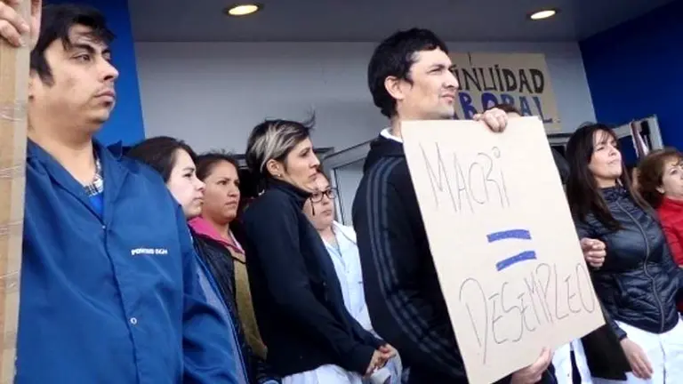 Trabajadores de BGH.