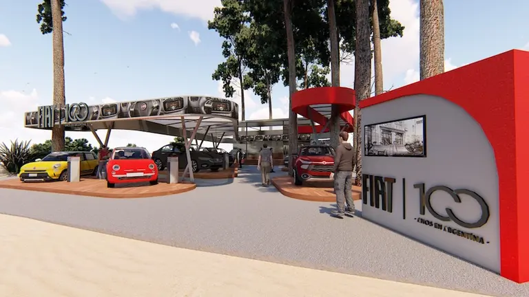Un siglo en el país: Fiat lanza el operativo 100 veranos en la costa