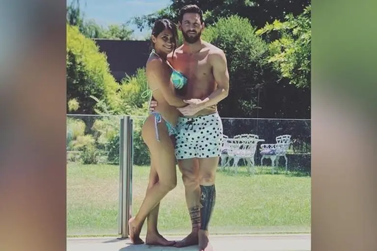 La foto hot de Antonella Roccuzzo y Lionel Messi