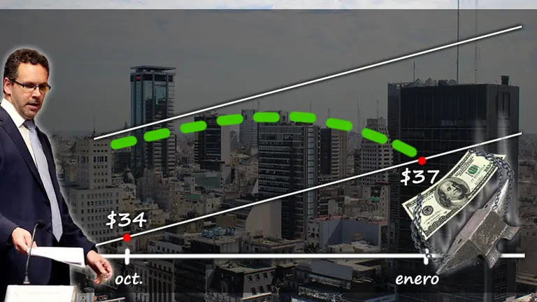 ¿Tocó su piso?: el dólar quebró la banda inferior y el BCRA anticipa cuál será su estrategia
