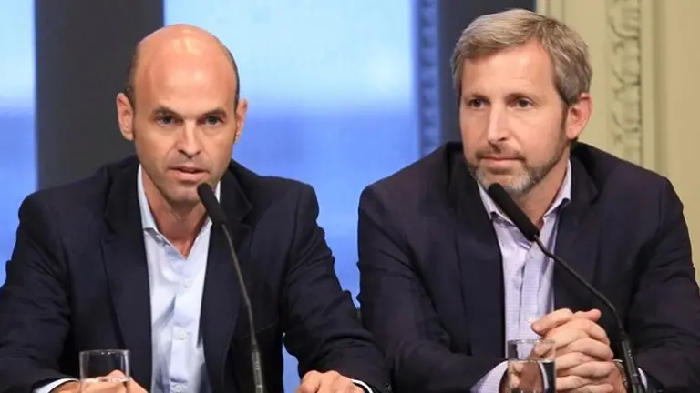 Guillermo Dietrich y Rogelio Frigerio.