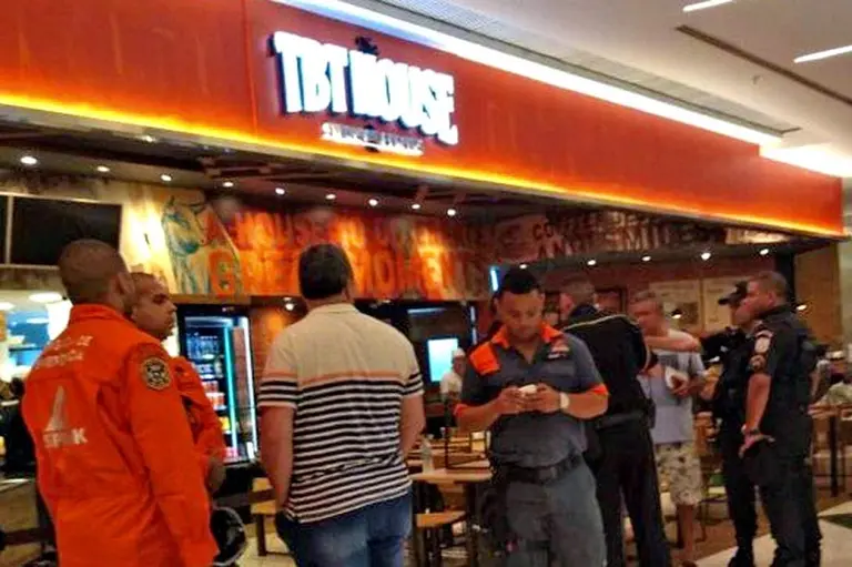 Dos turistas argentinos, muy graves tras una explosión en un shopping de Río de Janeiro