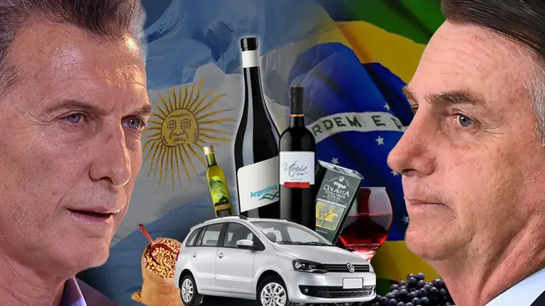 Qué le compra y le vende la Argentina a Brasil