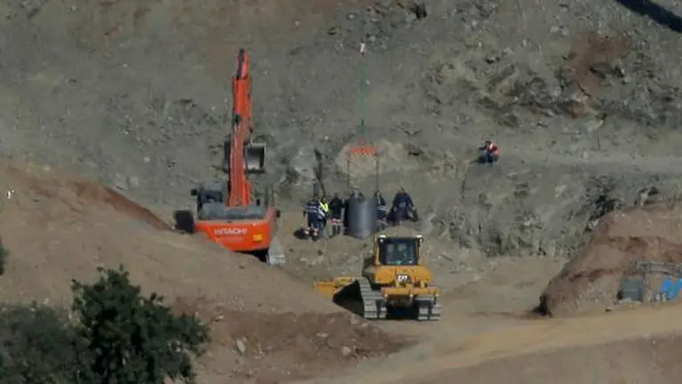 Rescate de Julen: Los mineros, a dos metros del pozo donde cayó el niño