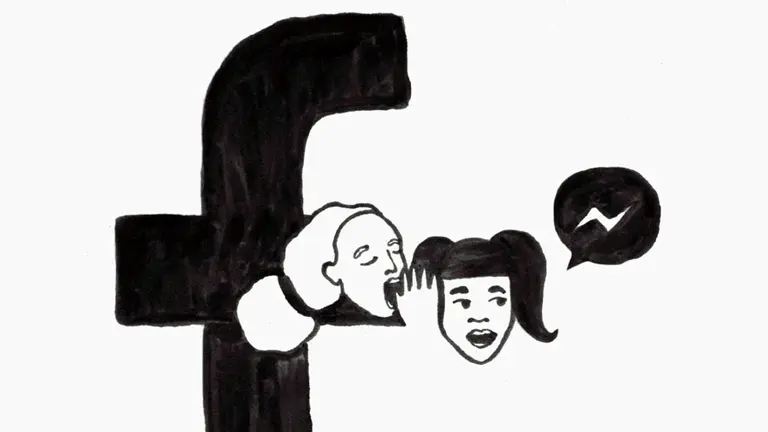 Una falla de Facebook permitió a miles de niños chatear con desconocidos