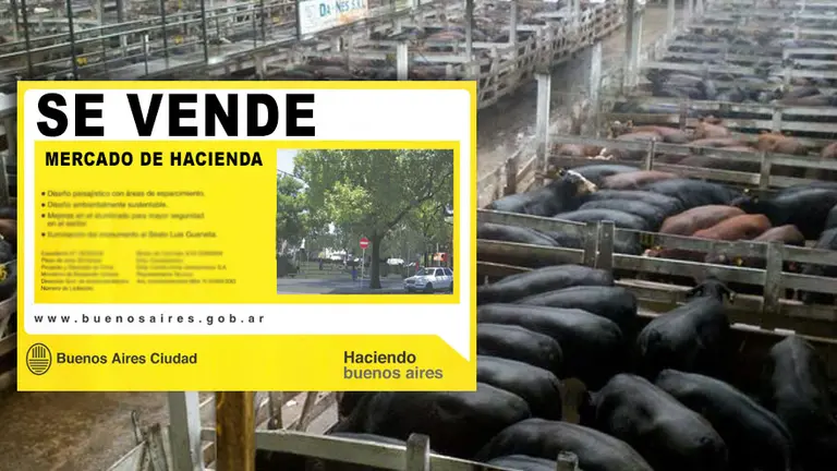 Operación millonaria: venderán el Mercado de Hacienda para financiar el Paseo del Bajo