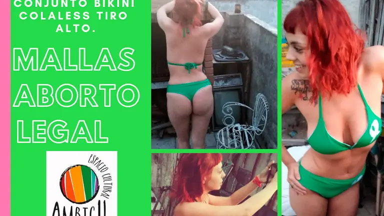 Propuesta de verano: salió a la venta la bikini “Aborto Legal”
