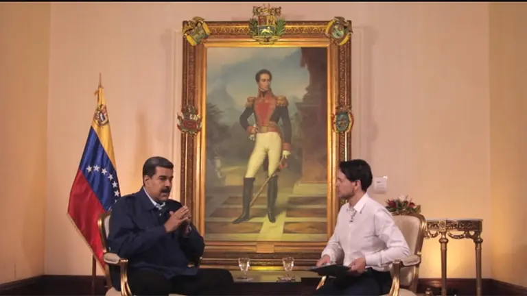 Entrevista a Maduro: "No voy a pasar a la historia como un hombre que le dio la espalda a su pueblo"