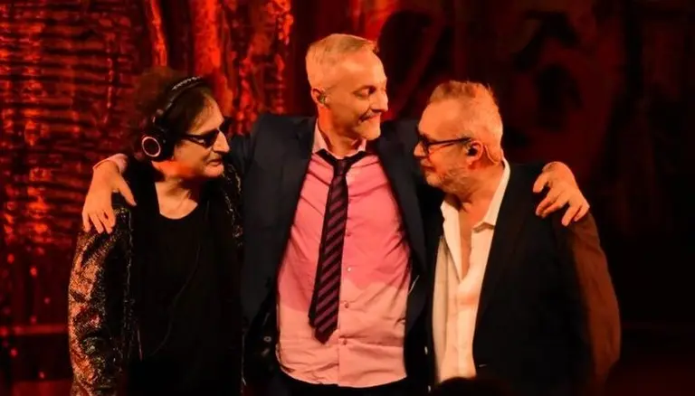 Momento histórico: se volvió a juntar Serú Girán