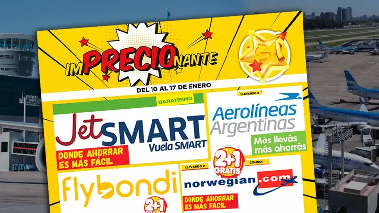 Guerra low cost: ante las promos agresivas, el mercado teme por las finanzas de las líneas aéreas