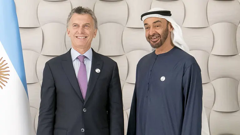 Macri se reunió con el príncipe de Emiratos Árabes, en su última actividad de la gira por Asia
