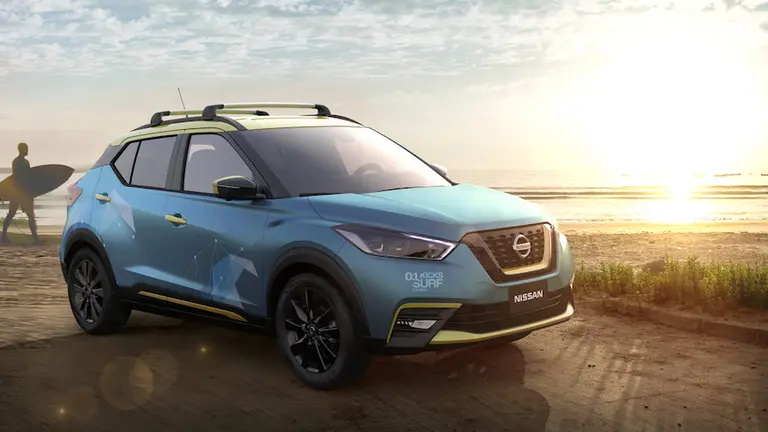 Nissan presentó el Kicks Surf, un concept inspirado en el deporte