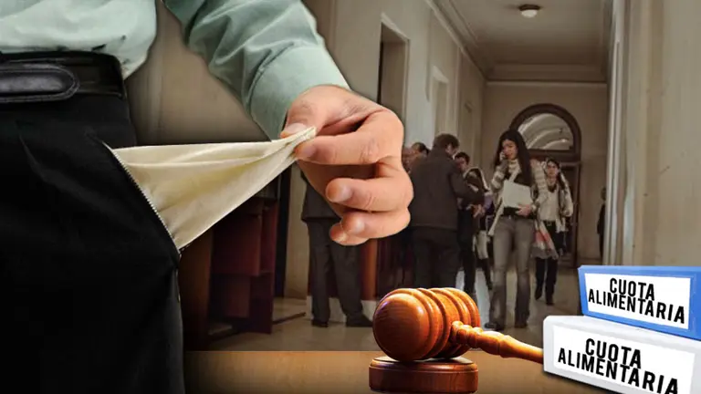 Síntoma recesivo: por la caída salarial, cada vez más padres se atrasan con la cuota alimentaria