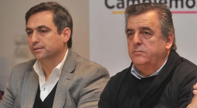 Ramón Mestre y Mario Negri, sin acuerdo.