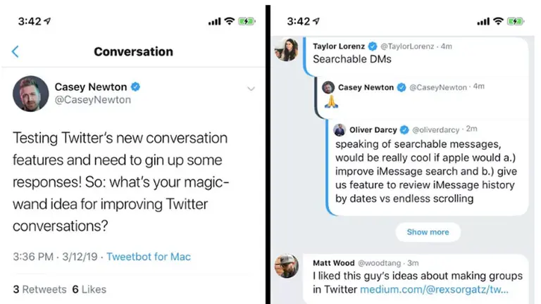 Twitter prueba nueva aplicación con un diseño muy distinto