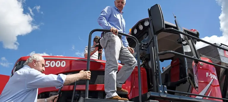 Expoagro: Roberto Lavagna propuso bajar impuestos y aumentar la productividad