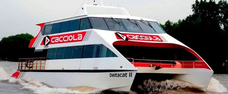 Entró en default la empresa de transporte fluvial de pasajeros Cacciola