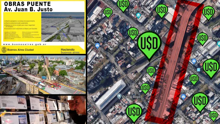 Para inversores: obras del tren cambian la fisonomía de Villa Crespo y el metro cuadrado se dispara 25%