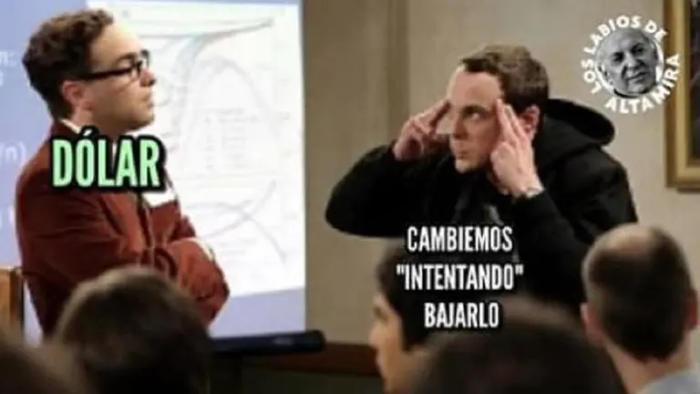 Dólar a $45: por la corrida, las redes estallaron de memes