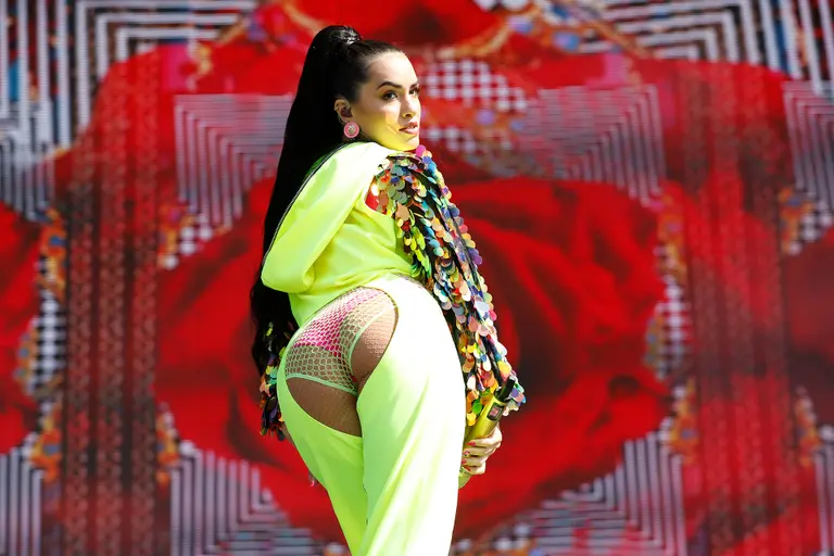 Una bomba: Lali Espósito la rompió en el Lollapalooza