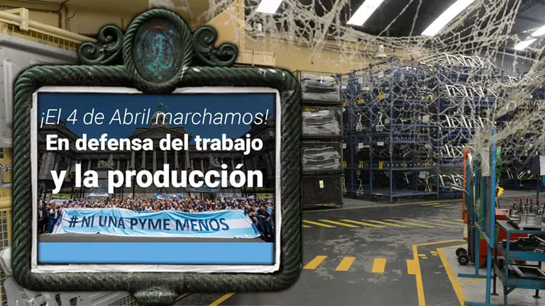 Las Pymes marchan con la CGT y presentan proyecto de ley para frenar embargos y subas de tarifas