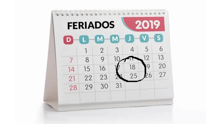 ¿Es feriado puente el próximo lunes 8 de julio?