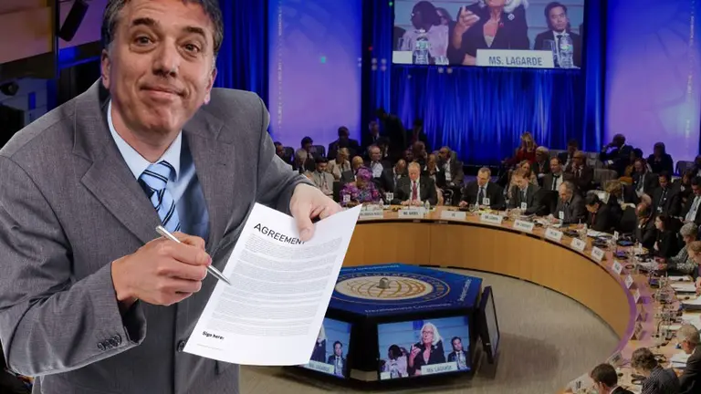 La misión de Dujovne: transmitir calma a inversores extranjeros en plena escapada del riesgo país