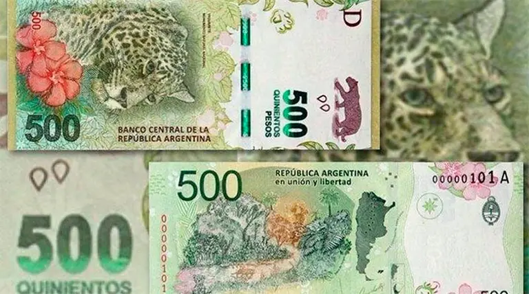 Desde que salió, hace tres años, el billete de $500 perdió más de la mitad de su valor