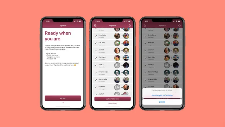 Una aplicación pone cara a tus contactos del móvil rastreando redes sociales