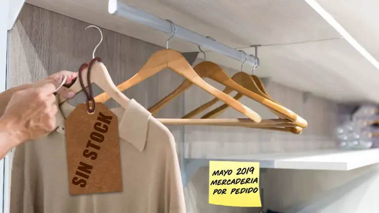 Estanterías vacías y locales que sólo venden por encargo: nueva recesión del "comercio sin stock"