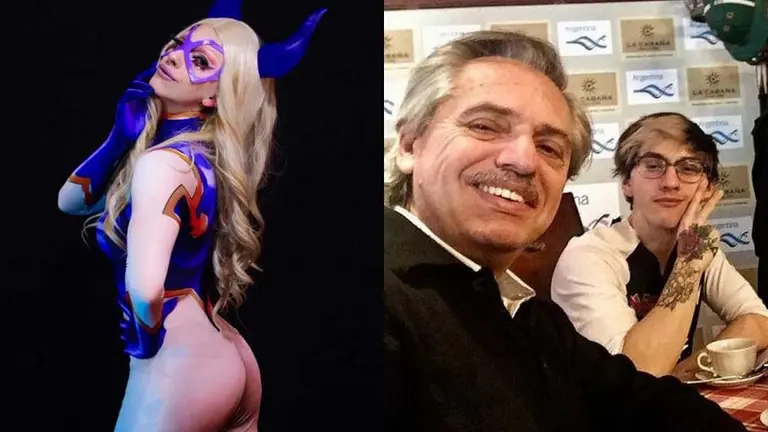 Cómo reaccionó el hijo "drag" de Alberto Fernández cuando se enteró de la candidatura