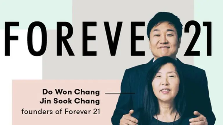 Forever 21: la historia de la pareja de inmigrantes coreanos que está a punto de ver caer su imperio de la moda